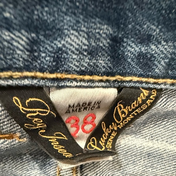**Lucky Brand “Rey Insea” Jeans – Gene Montesano Collection | Size 38** - Picture 4 of 6